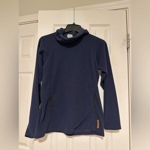 NWOT Womens Melanzana Navy Fleece XS